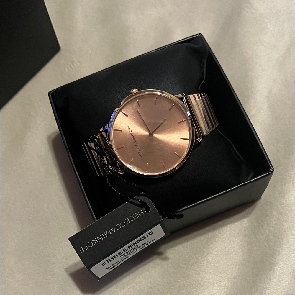 Rebecca Minkoff Rose Gold Watch